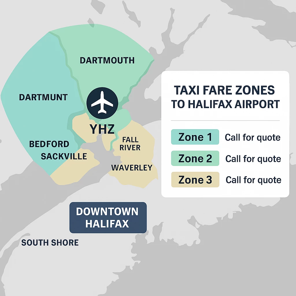 Halifax fare zones quote MAGNA AIR - Halifax fare zones quote